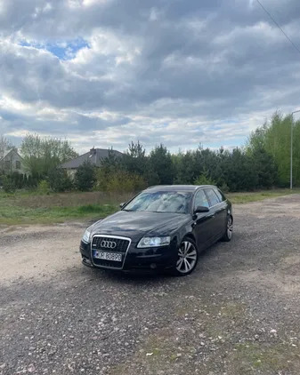 mazowieckie Audi A6 cena 30900 przebieg: 220000, rok produkcji 2008 z Knurów